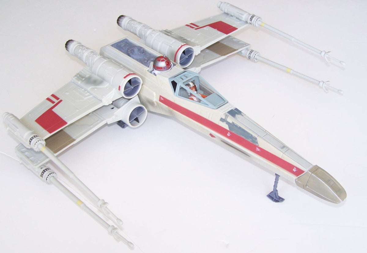 Star Wars Clone Wars The Legacy Collection Exclusive Vehicle X-Wing Fighter with Wedge Antilles and Droid