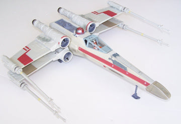 Star Wars Clone Wars The Legacy Collection Exclusive Vehicle X-Wing Fighter with Wedge Antilles and Droid