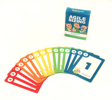 Agile Sizing Cards - Perfect for Estimating/Sizing! - Made in The USA!