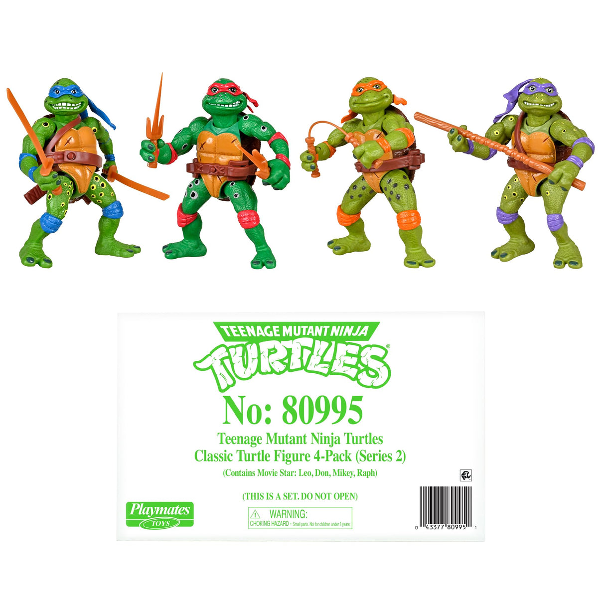 TMNT Classic Movie Star Soft Bundle
