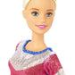 Barbie Careers Playset, Blonde Gymnast Doll with Balance Beam, Twirling Toy & 15+ Accessories Including Clothes, Hoops, Trophy & More