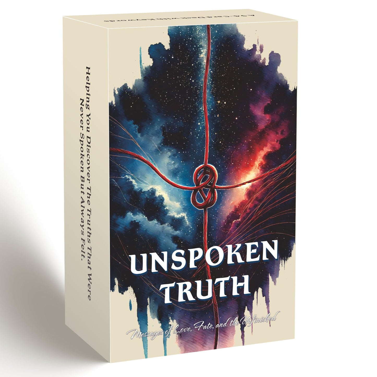 DPEHAKMK Unspoken Truth Oracle Deck, Oracle Cards for Beginners, 54 Card Deck Love Relationship and Shadow Work Oracle Cards for Love, Breakups, Inner