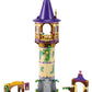 LEGO Disney Princess Rapunzel’s Tower 43187 Castle Building Toy Kit and Playset with 2 Mini-Dolls from Tangled Movie, Gift Idea for Kids, Girls and
