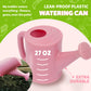 Kids Gardening Set with Watering Can - Toddlers Outdoor Gardening Kit with Planting Gloves, Shovel, Rake, Pink Tote Bag - 6PCS Kids Plant Growing Kit