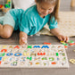 Melissa & Doug Upper & Lower Case Alphabet Letters Wooden Puzzle - 52 Pieces