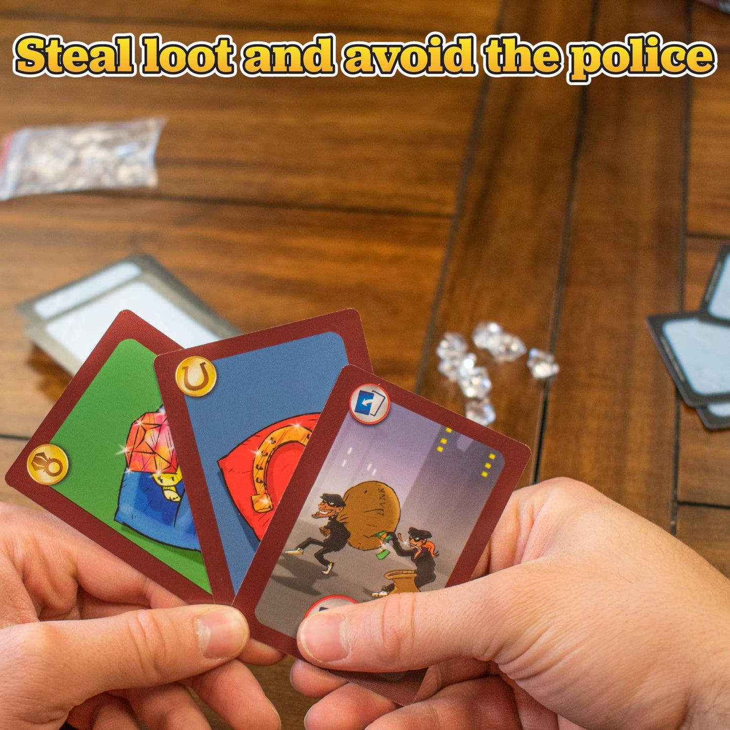 Calliope Thieves! Card Game - Pull Off the Heist of the Century - Fast Paced, Easy to Learn Family Game