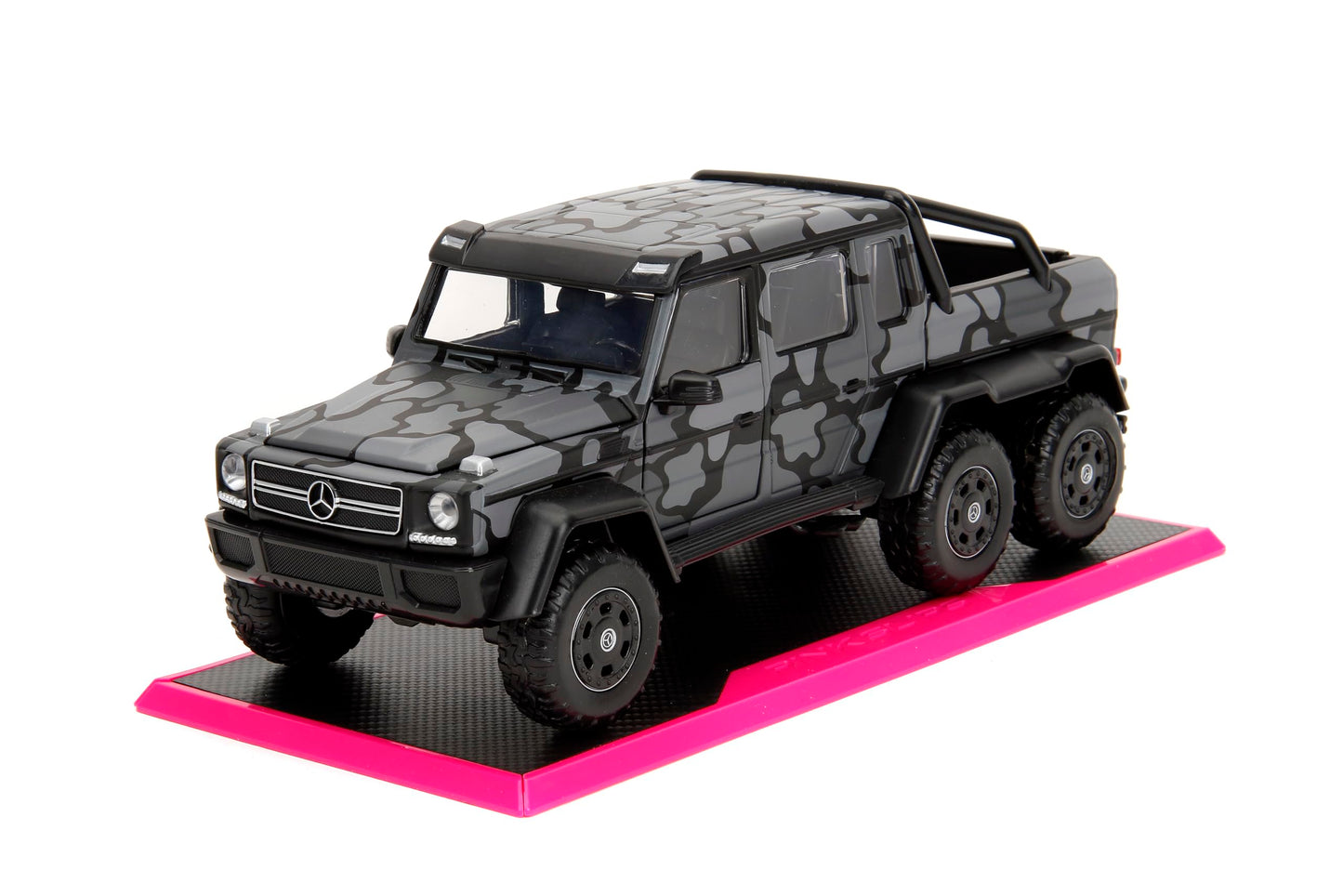 Jada Pink Slips 1:24 W6 Mercedes Benz AMG G63 Die-Cast Car, Toys for Kids and Adults(Grey Camo)
