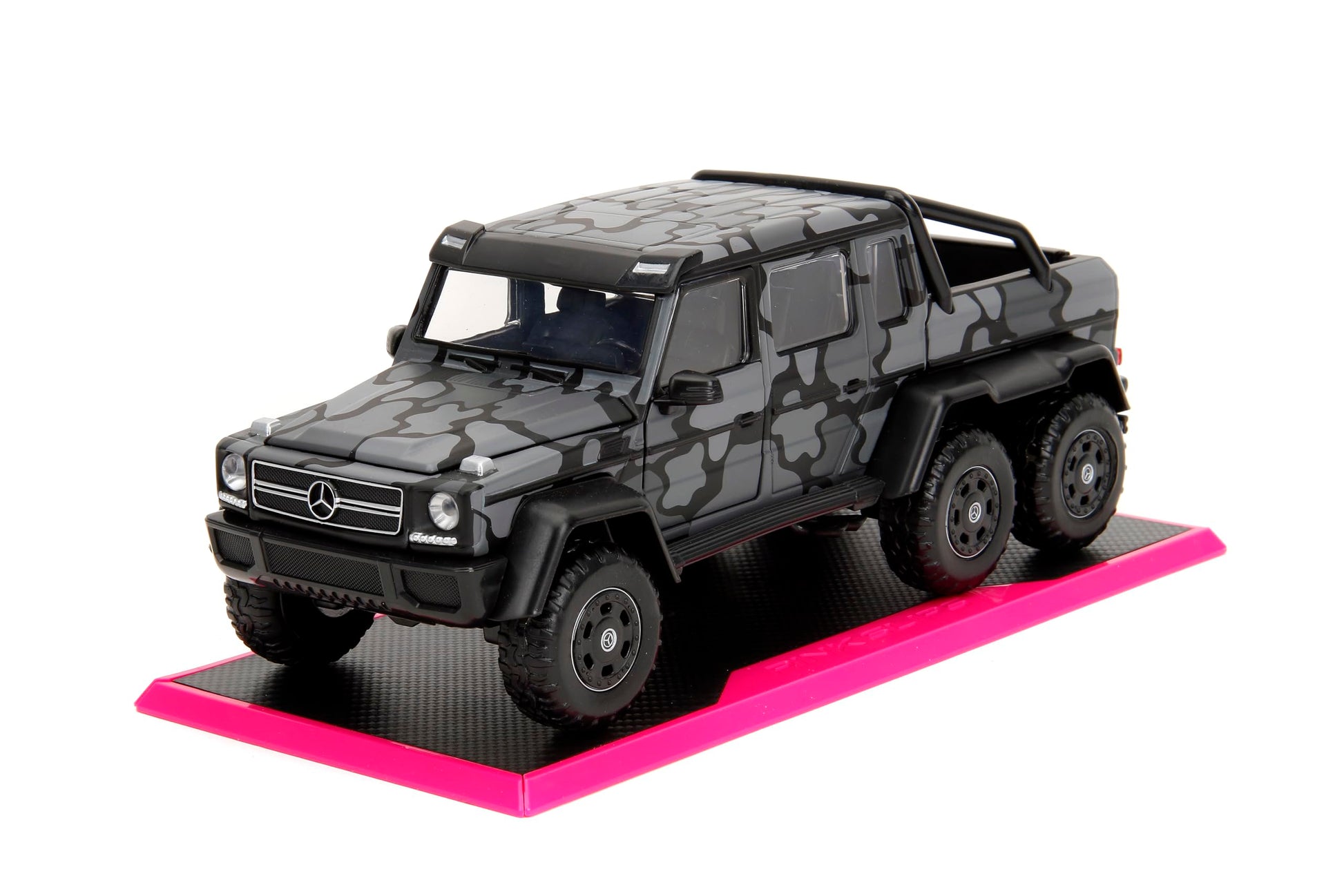 Jada Pink Slips 1:24 W6 Mercedes Benz AMG G63 Die-Cast Car, Toys for Kids and Adults(Grey Camo)