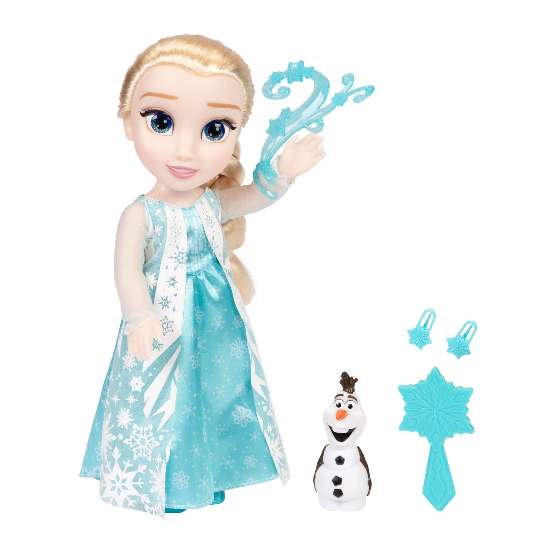 JAKKS Pacific Elsa Doll Classic My Singing Friend Elsa Doll & Olaf Figure