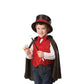 Melissa & Doug Magician Costume, Pretend Play Dress Up Set (8-Pc) Hat, Cape, Wand, & Accessories, Role Play Toys for Kids 3+