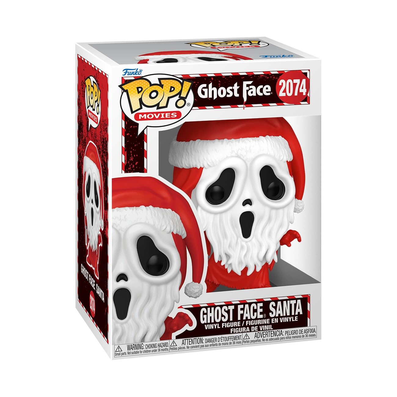 Funko Pop! Movies: Ghost Face - Ghostface Santa - Holiday - Collectable Vinyl Figure - Gift Idea - Official Merchandise - Toys for Kids & Adults