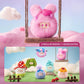OHKU Giggle Monster Sprout Story Series Plush Blind Box Random Design Action Figures Collectible Toys Home Decorations Holiday Birthday Gifts (White)