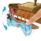 Mattel Disney Moana Ocean Voyager Canoe Floating Boat Playset
