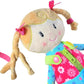Snuggle Stuffs Sugar Snap Plush Learn to Dress Doll for Toddlers - 15" - Toys & Birthday Gifts for 2 Year Old Girls