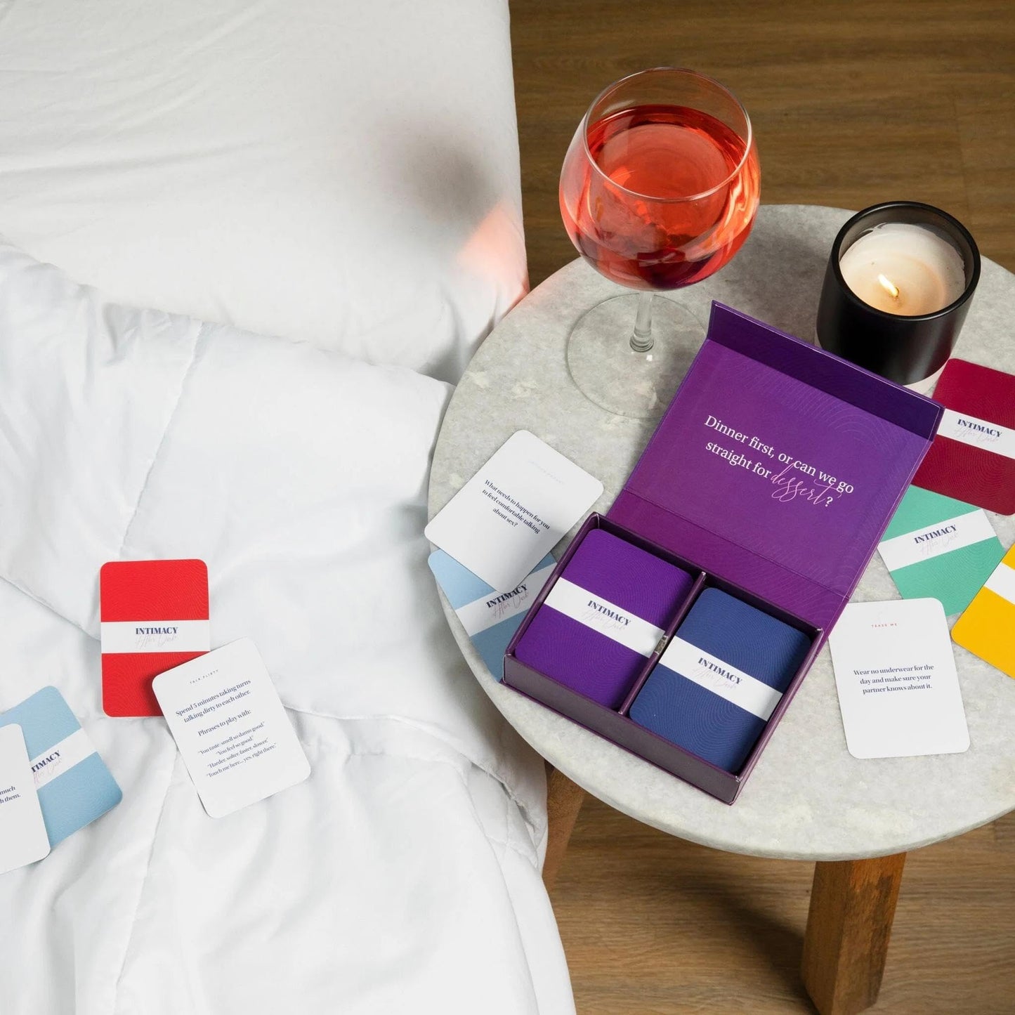 BestSelf Intimacy After Dark - 150 Conversation Cards for Couples, Adult Card Game, Romantic Date Night Ideas, Relationship-Building Deck, Fun Couples