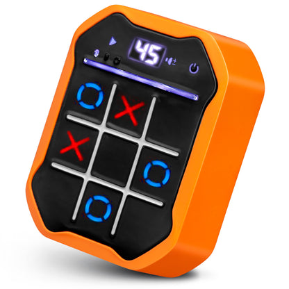 Electronic Tic-Tac-Toe Handheld Game | 3-in-1 Memory & Brain Games | Birthday Gift for Kids and Adults | Touchscreen Travel Friendly with Sound &