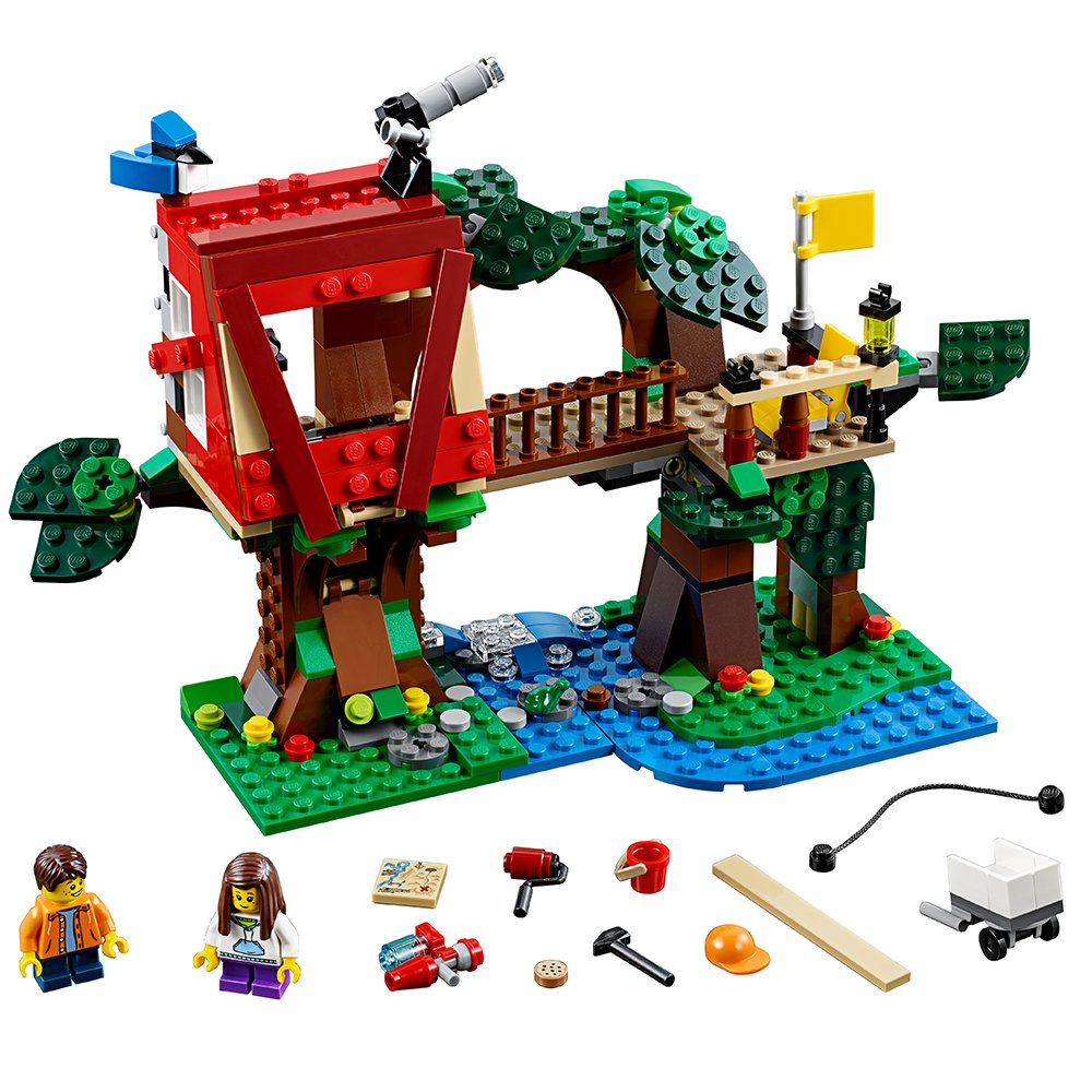 LEGO Creator 31053 Treehouse Adventures Building Kit (387 Piece)