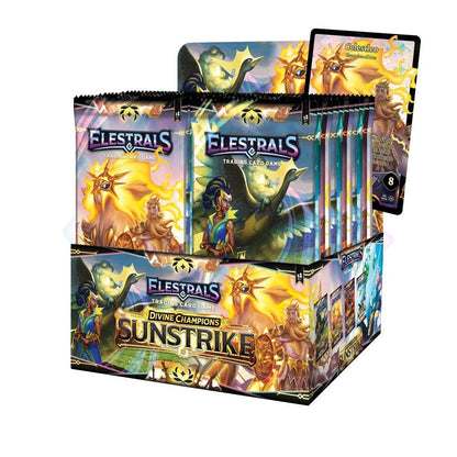 Elestrals TCG Divine Champions: Sunstrike Booster Box | 24 Booster Packs