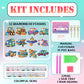 Diamond art Painting Kits For Kids - Make Your Own GEM Keychains - Arts and Crafts for Kids,Girls and Boys - Gem Art Painting Kits - Gift Ideas