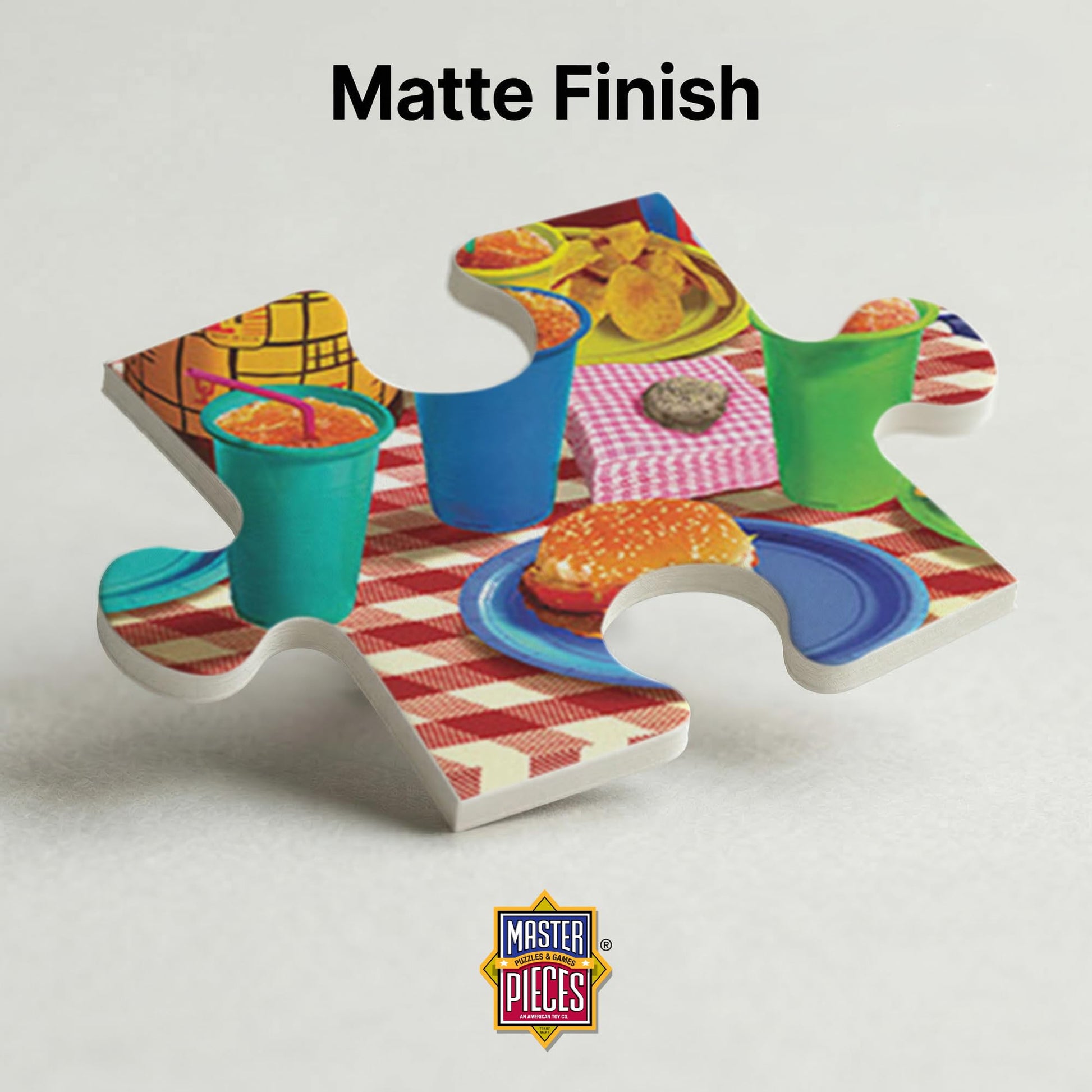 MasterPieces - 300 Piece Jigsaw Puzzle, Large EZ Grip Shapes, Trip to The Coast, Fun for Adults, Seniors, Family, Kids, Non-Glare Finish, 18"x24"