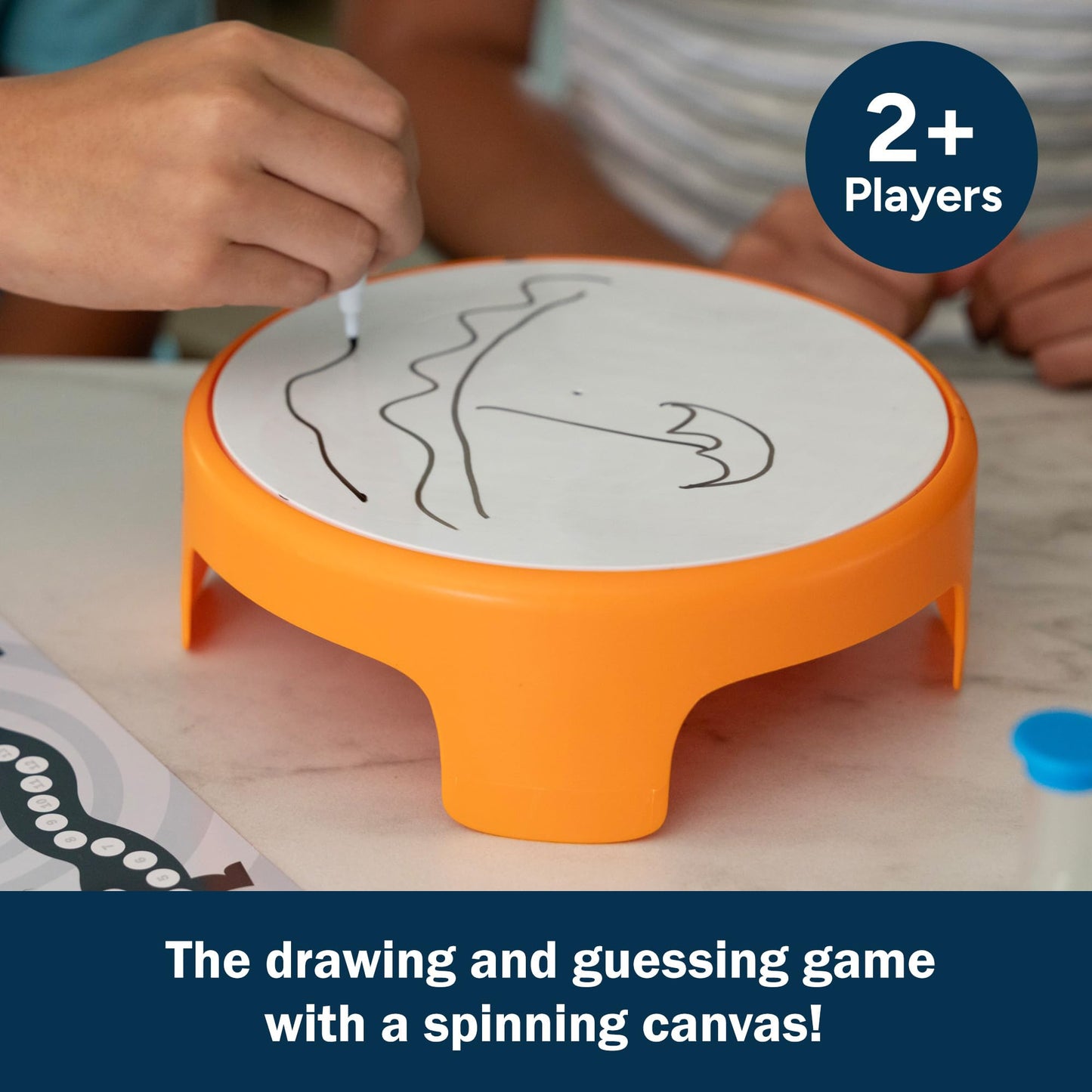 Educational Insights Spindoodle - Fun Board Games for Adults, Teens and Kids, Party Games for Family Game Night, Funny Quick Drawing Game, Guess