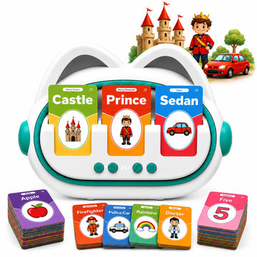 AI Storytelling Toy for Kids, Generate Stories Instantly with Any 3 Cards, 150 Cards 300 Words, Screen-Free, No Subscription Required, Talking Flash