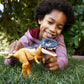 Mattel Jurassic World Dominion Roar Strikers Dinosaur Action Figure with Roaring Sound & Attack Action, Skorpiovenator Dino Toy Includes Digital Play