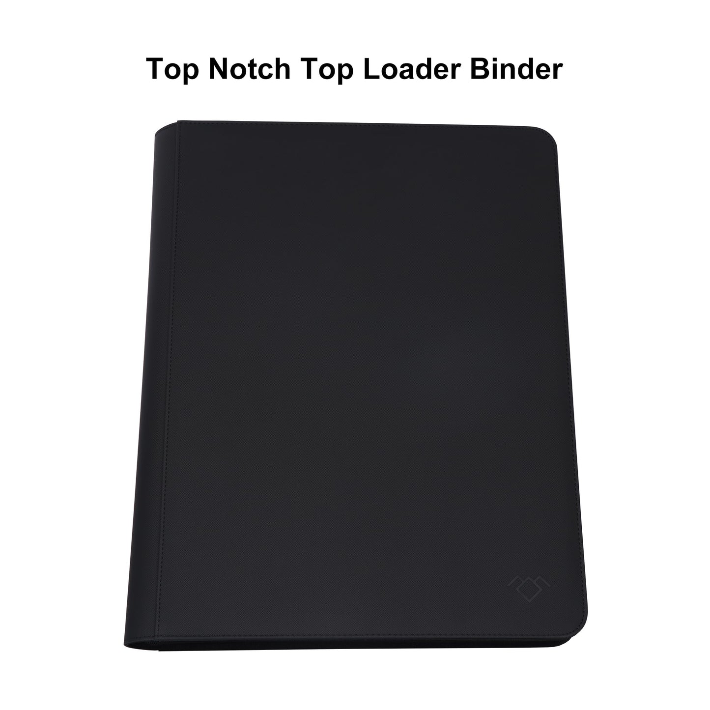 GrinOwl 16 Pocket Top loader Binder, Holds 640 Top Loaders, Large Top loader Card Binder with Sleeves for Cards in 3" x 4" Top loaders