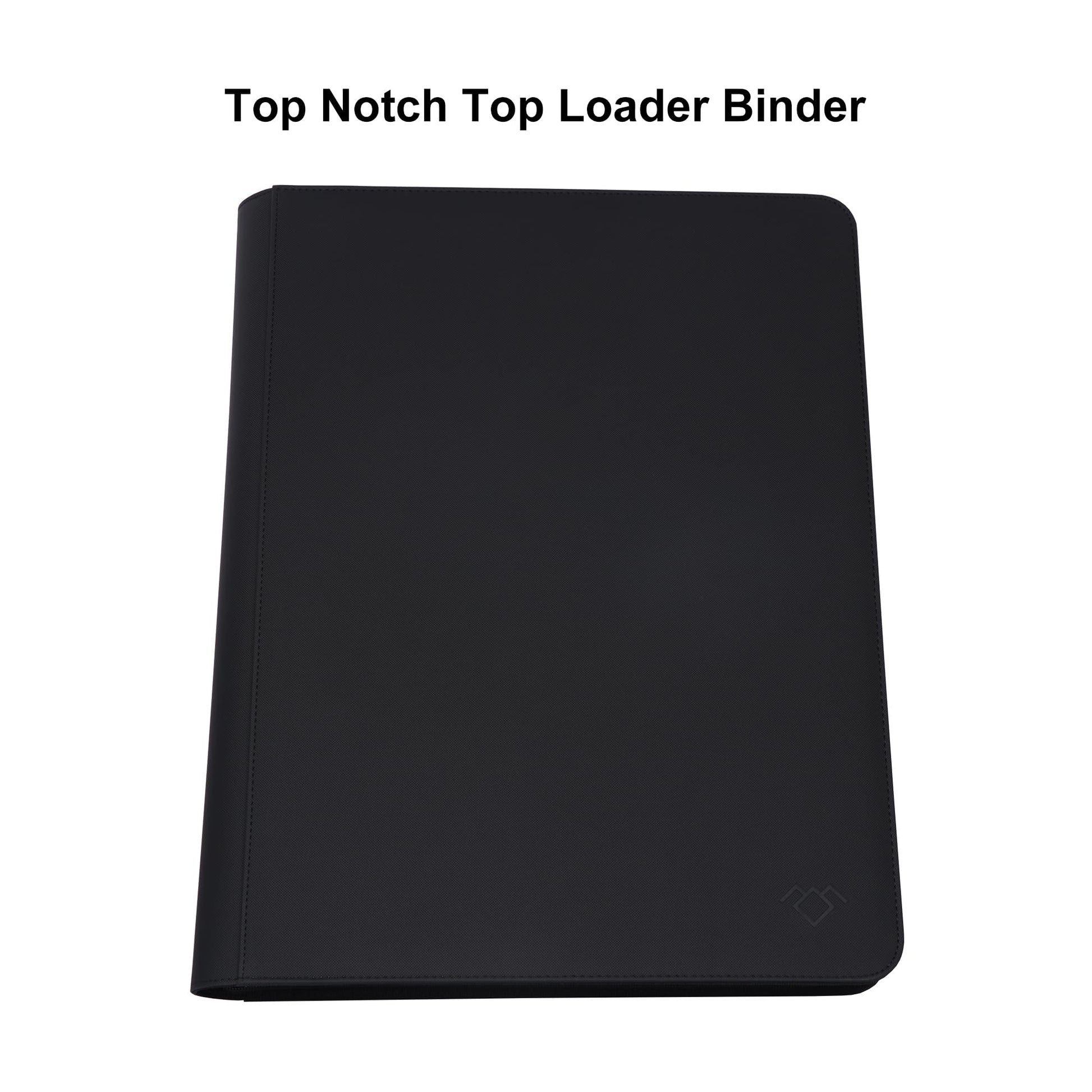 GrinOwl 16 Pocket Top loader Binder, Holds 640 Top Loaders, Large Top loader Card Binder with Sleeves for Cards in 3" x 4" Top loaders