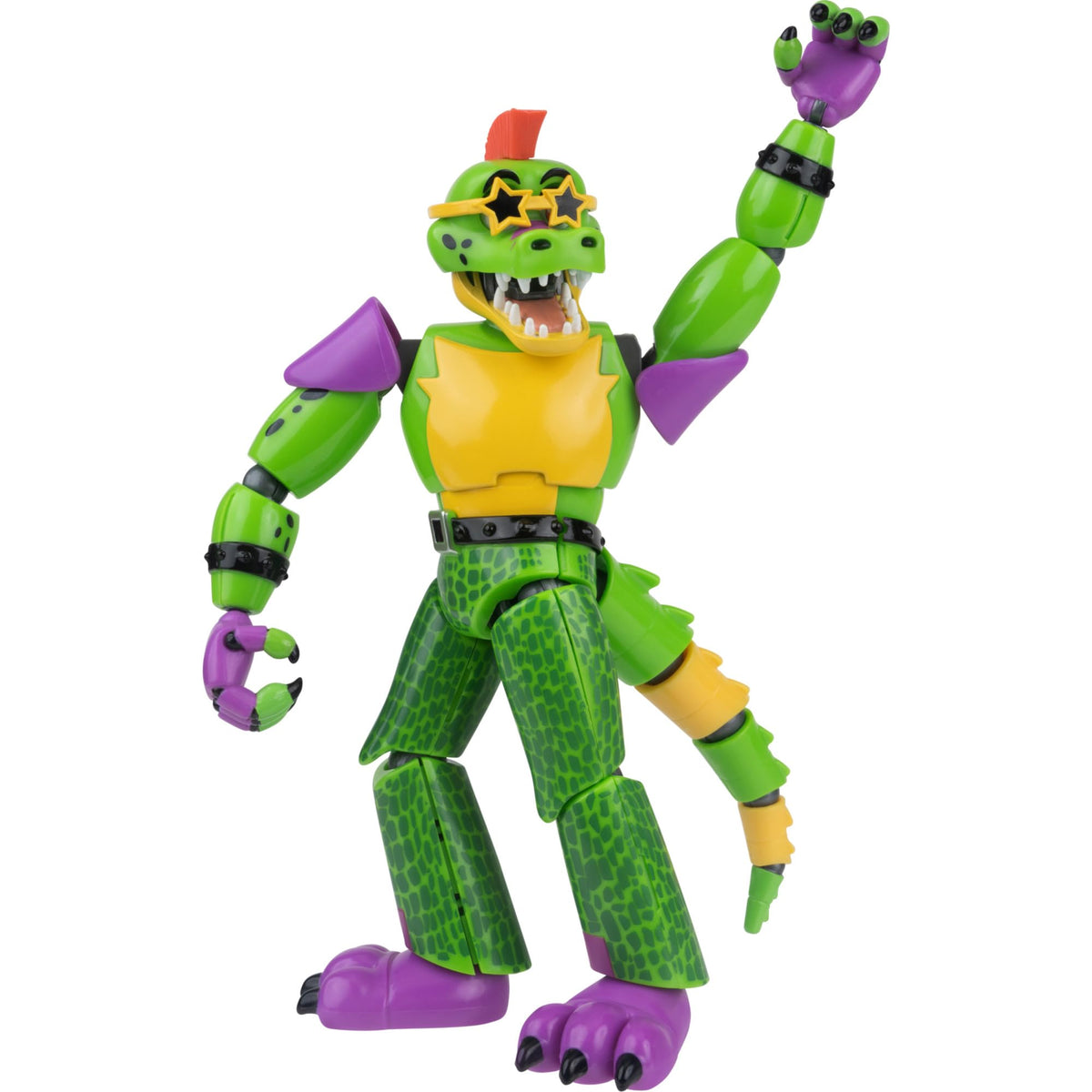 Five Nights at Freddy’s 6-Inch Endo-Series Collector Figure - 6-Inch Endo-02 with Swapable Montgomery Gator and Shattered Montgomery Gator Parts