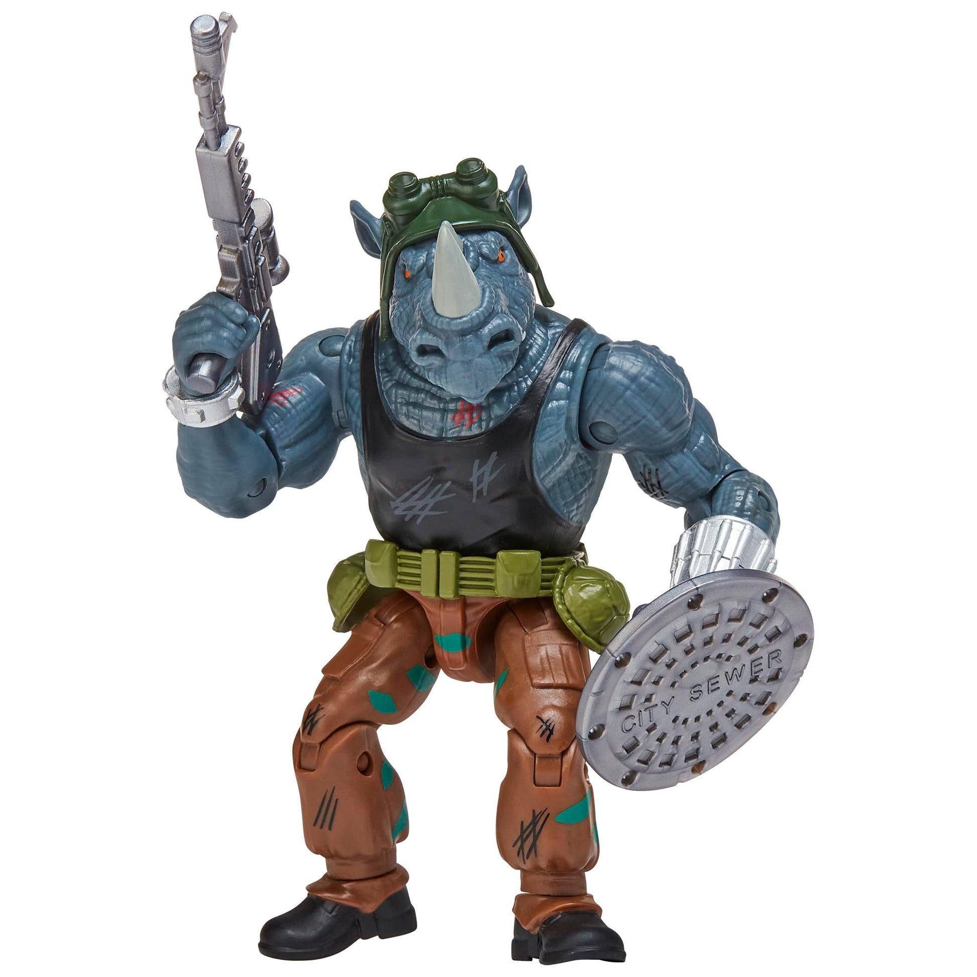 Teenage Mutant Ninja Turtles Classic Remastered Raph vs. Rocksteady 2-Pack by Playmates Toys