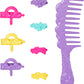 Barbie -Doll Magical Braided Hair Rainbow Hair Extensions Twist Tool Accessories JCW55