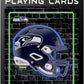 Masterpieces Officially Licensed NFL Seattle Seahawks Neon-Styled Playing Cards - 54 Card Deck for Adults