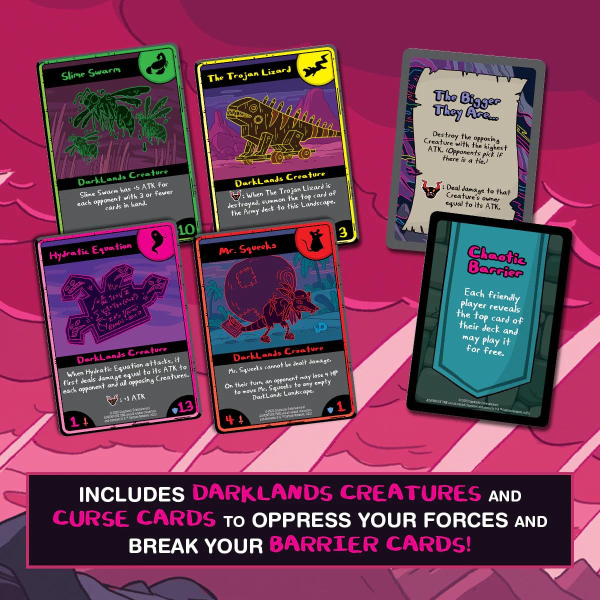 Cryptozoic Entertainment Adventure Time Card Wars: DarkLands Cooperative Expansion