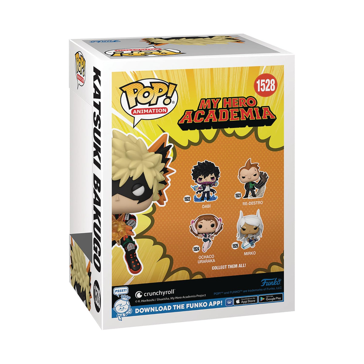 Pop! Animation: My Hero Academia - Katsuki Bakugo Previews Exclusive Vinyl Figure