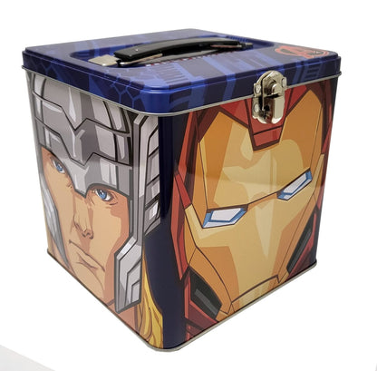 XL Storage Tin with Handle, Avengers