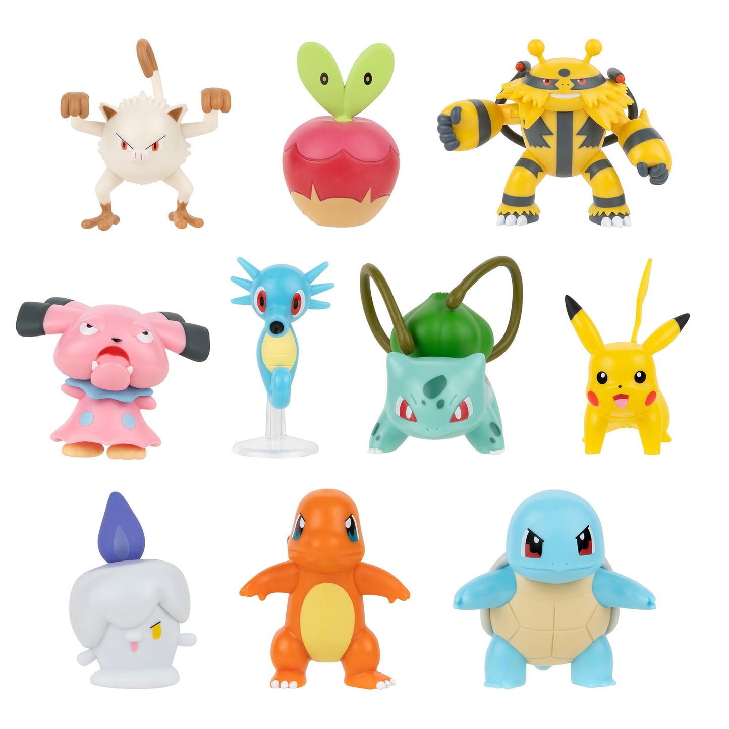 Pokémon Battle Figure 10 Pack - Nine 2-inch Battle Figures and One 4.5-inch Battle Figure