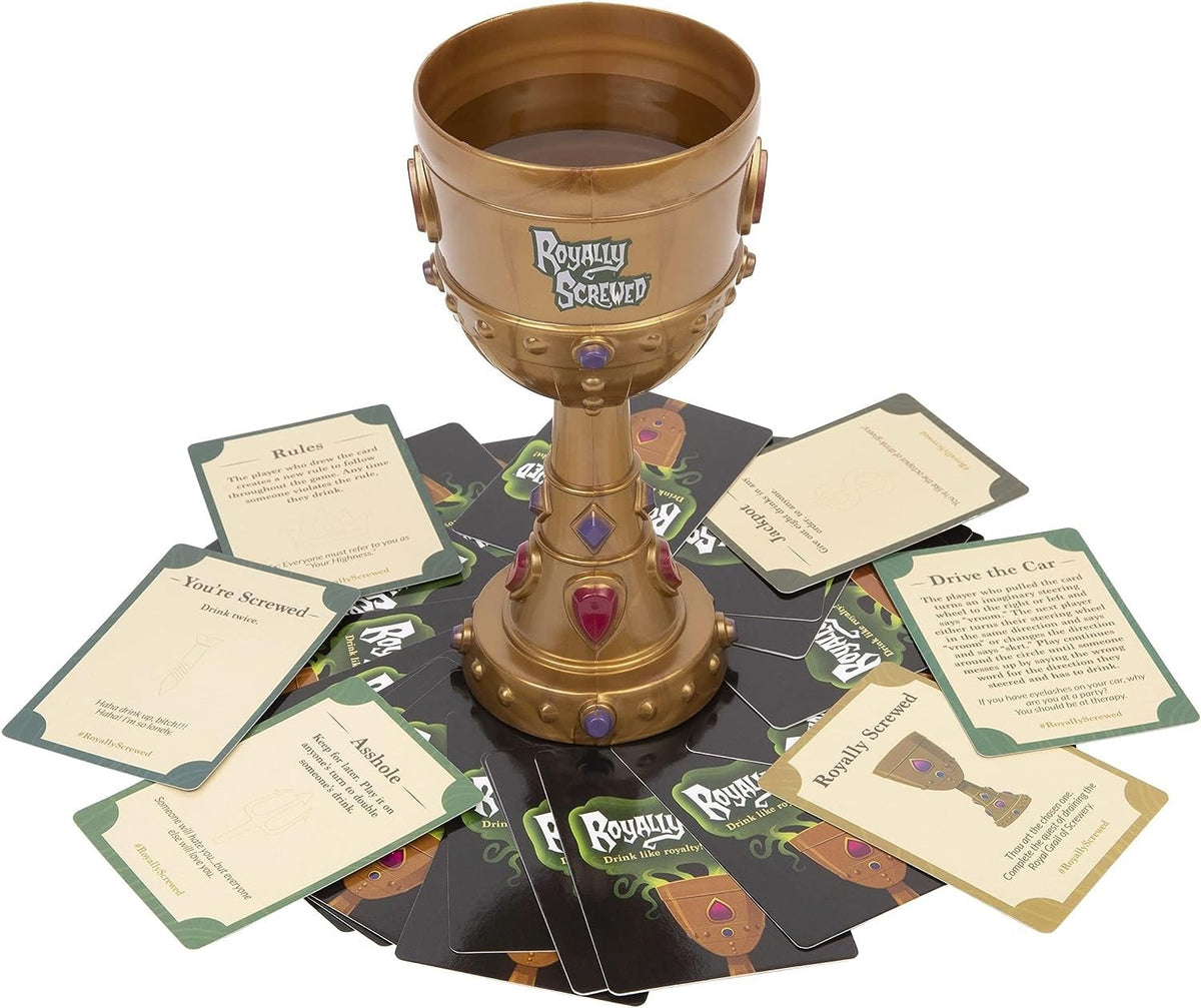 What Do You Meme Royally Screwed - The Competitive Party Game Where You May Get Screwed - by The Creators of Buzzed
