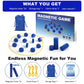 Magnetic Chess Game with 24 Travel-Stones, Magnet Chess 3 String & Portable Storage Bag, for Family & Party & Travel & Camping, Exciting Magnetic Game