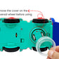 Tooty Toy Transparent Sensory Train Toy -Interactive Light up Toys for Kids- Musical Train Toys with LED Light for Toddlers- Colorful Moving Gears