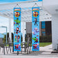 2Pcs Spider and His Friends Birthday party Porch Sign Door Hanging Banner Birthday Party Supplies for Wall Decorations