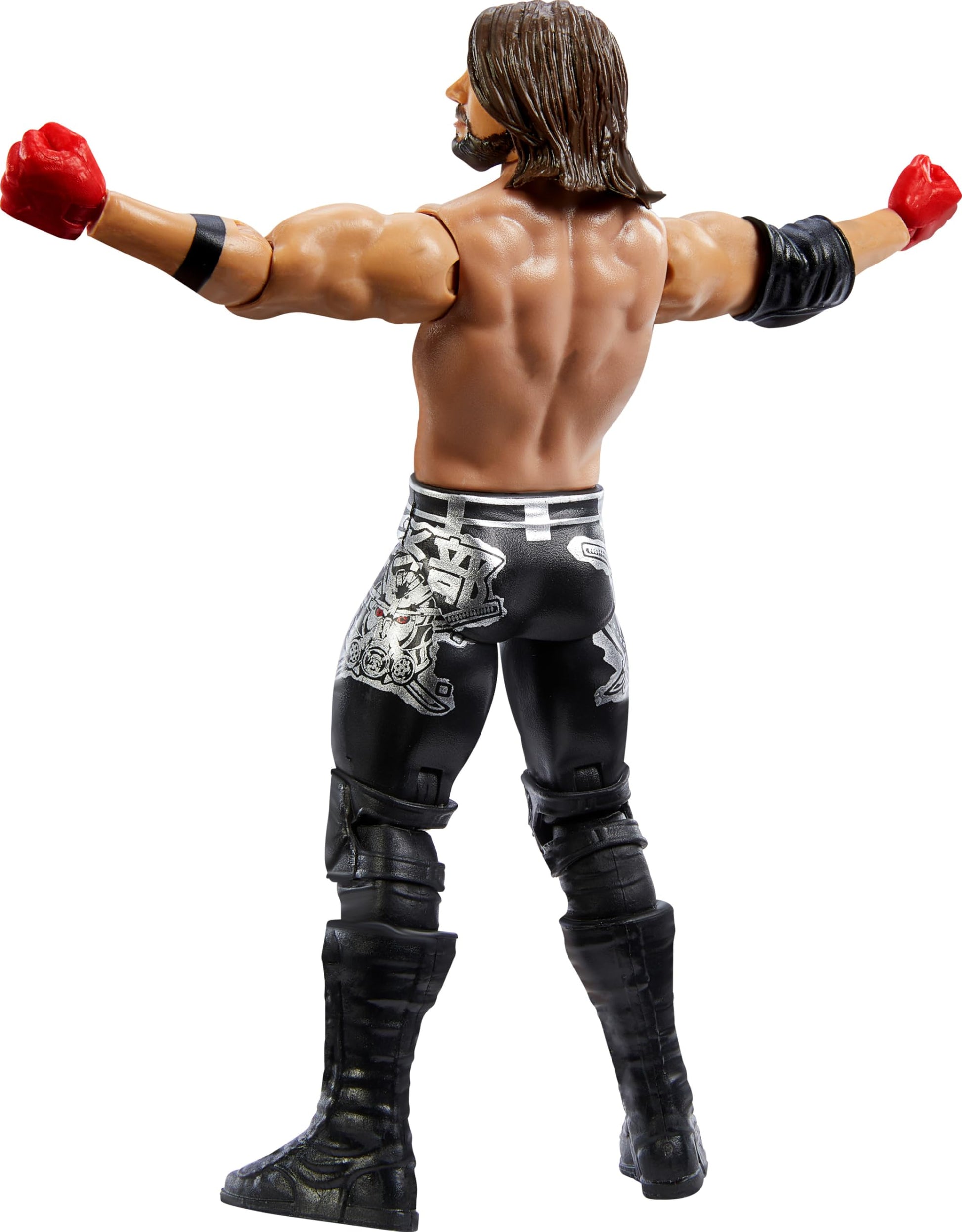Mattel WWE Main Event Action Figure, Series #147 AJ Styles 6-inch Collectible with 10 Articulation Points & Life-Like Look