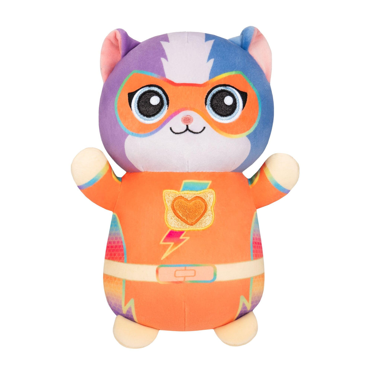 Squishmallows Original Disney SuperKitties 10in Buddy HugMees - Ultrasoft Official Jazwares Plush (Medium-Sized)