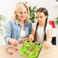 TSFGDYL Frog Brainy Knots Game,Rope Untangling Puzzle Game,Educational Strategy Board Game for Kids & Adults, Family Travel Party Toys, Gifts for All