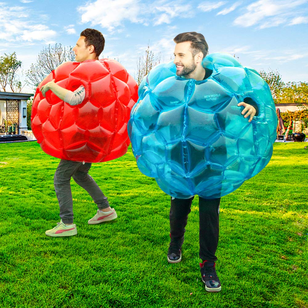 X XBEN 36" Inflatable Bumper Balls 2-Pack Giant Zorb Ball for Backyard