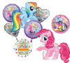 MLP Birthday Party Supplies Pinkie Pie Rainbow Dash Balloons Decorations
