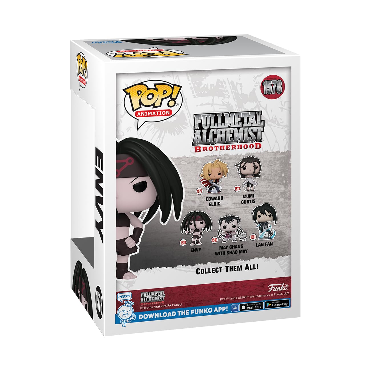 Funko Pop Animation: Fullmetal Alchemist: Brotherhood - Envy - Full Metal Alchemist - Collectable Vinyl Figure - Gift Idea - Official Merchandise
