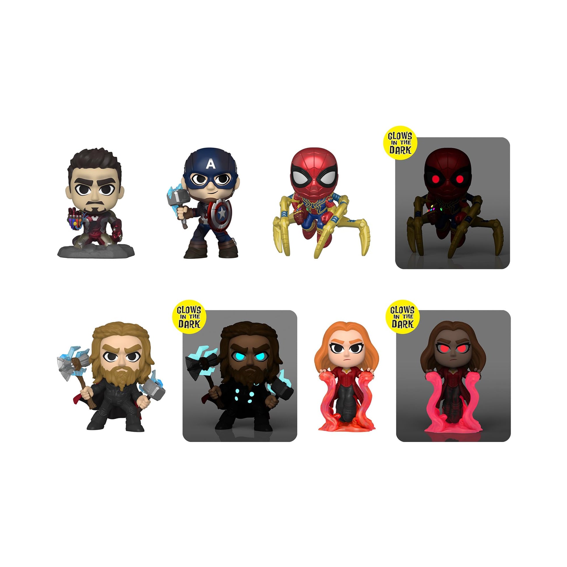 Funko Minis - Marvel Studios: Infinity Saga #78 - Iron Spider - Glows in the Dark (Five Below Exclusive)