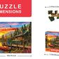 Springbok Cabin Evening Sunset 1000 Piece Jigsaw Puzzle for Adults