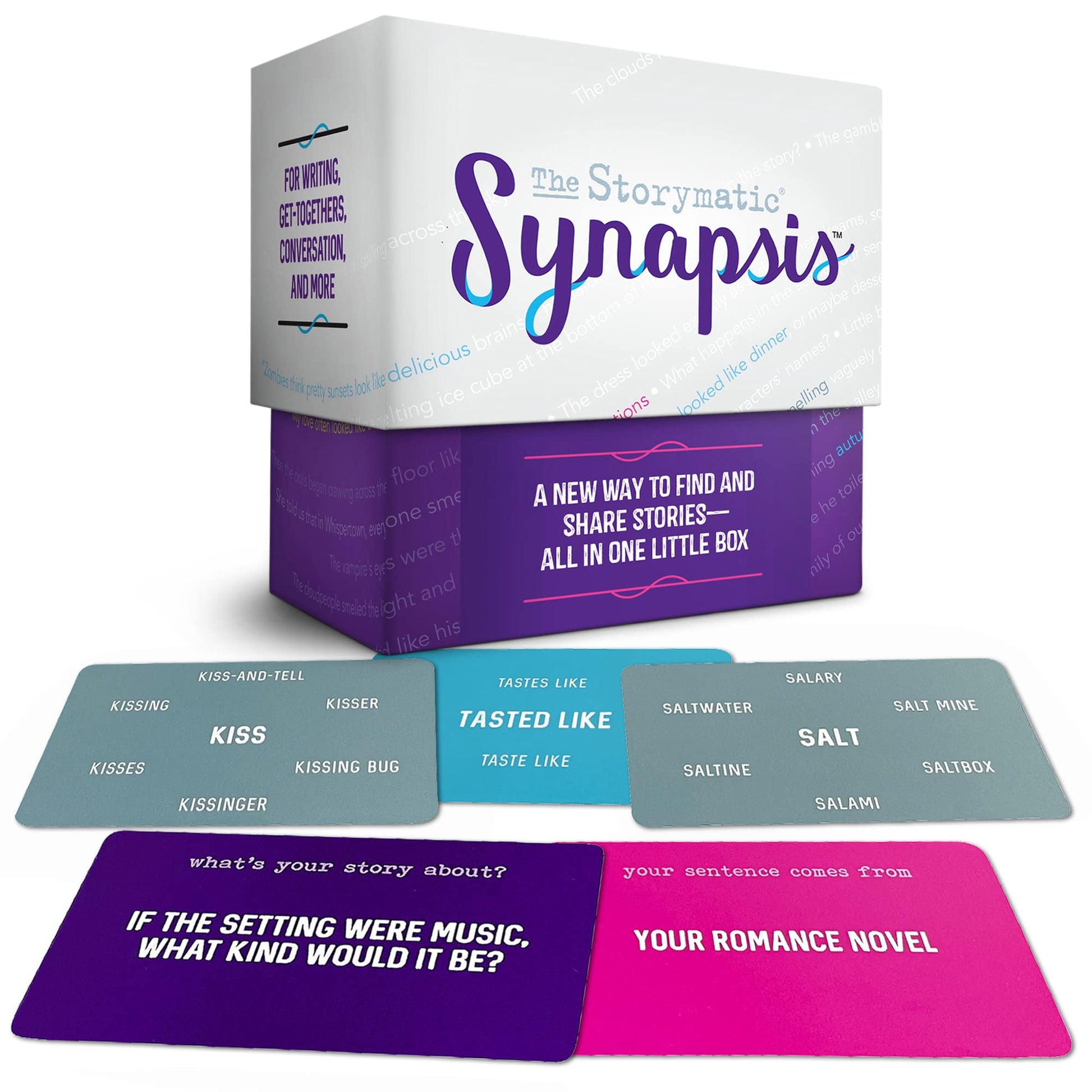 Storymatic Synapsis - Creative Writing Prompts for Adults and Young Writers - Storytelling Game